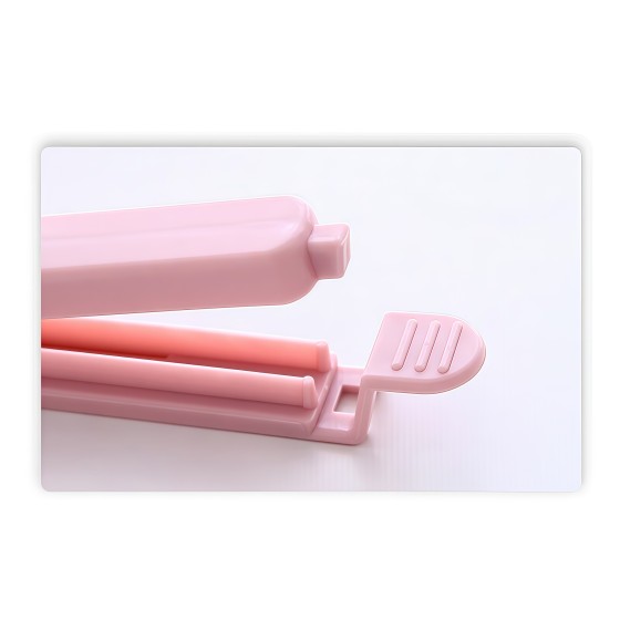 Plain-colored sealing clip (food preservation sealing clip)