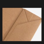 Kraft paper bag, horizontal style（Minimum order: 1000pieces，Custom packaging available）